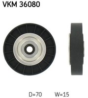 Skf Umlenk-/FüHrungsrolle, Keilrippenriemen Vkm 36080 FüR Renault