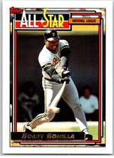 #392 Bobby Bonilla, Pittsburgh Pirates - All-Star 1992 Topps Gold base