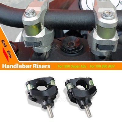 Handlebar Riser Bar Mount Handle Clamp For 1290 Super Adventure 1190 790 890 ADV