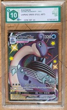 Pokemon Lapras Vmax SV111/SV122 Shining Destiny GRADE 10 ITA - ITALIAN
