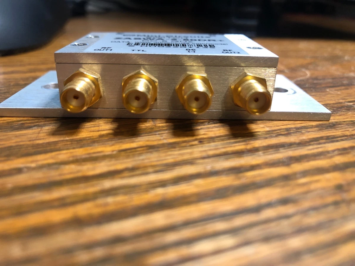 Interruptor de RF de alto aislamiento de funcionamiento hasta 5 GHz 50 ohmios mini circuitos ZASWA-2-50DR+