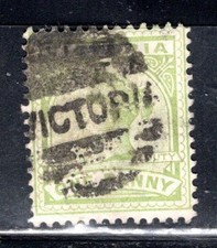 AUSTRALIA VICTORIA   AUSTALIAN STATES  STAMPS  USED   LOT 722AE