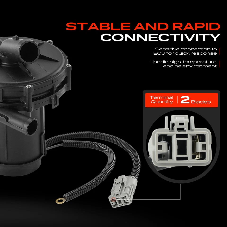 Secondary Air Injection Pump for Volvo S40 1999-2004 V40 1999 2000-2004 L4 1.9L - Image 4 of 4