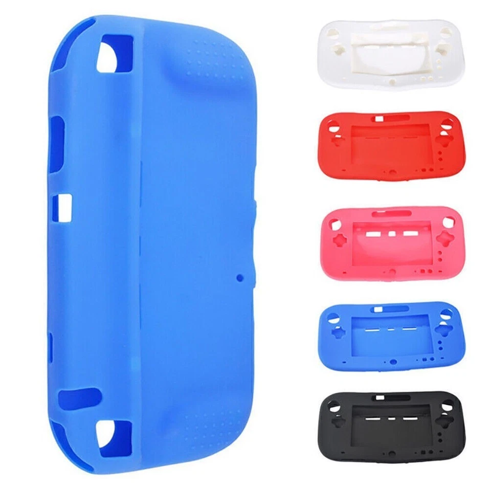 Soft Silicone Gel Case Skin Full Cover Protective for Nintendo Wii U Gamepad - Image 3 of 4