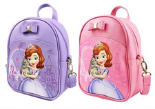 1PC Random Cartoon Sofia The First School Bag Backpack