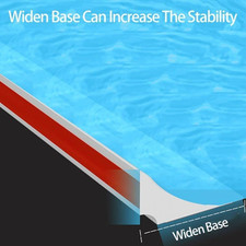 1M Wide Silicone Shower Tray Sealing Strip,Bathroom Bath Edging Trim,Quadrant...