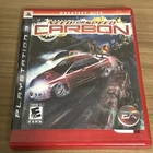 Need for Speed Carbon PS3 Complete w/ Manual Greatest Hits Tested