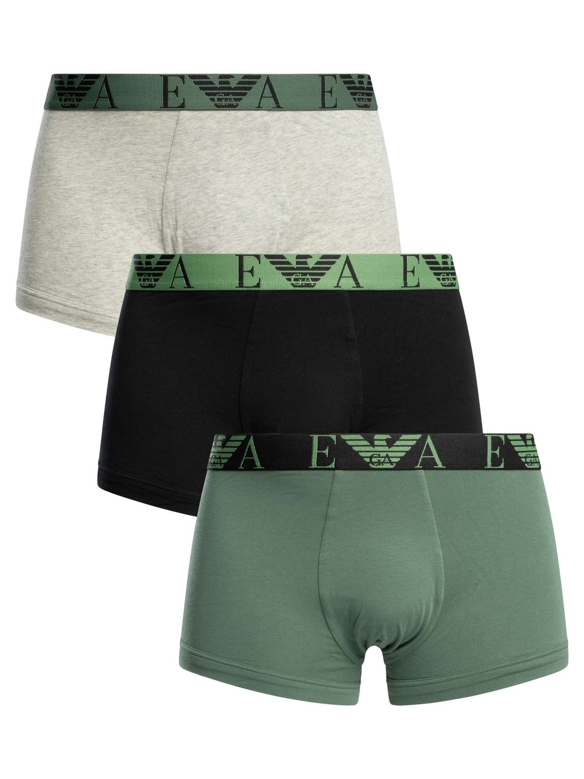 Emporio Armani Men's 3-pack Trunk Trunks (pack of 3) - Image 2