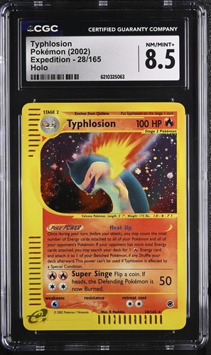 Typhlosion graded CGC 8.5 for sale on eBay