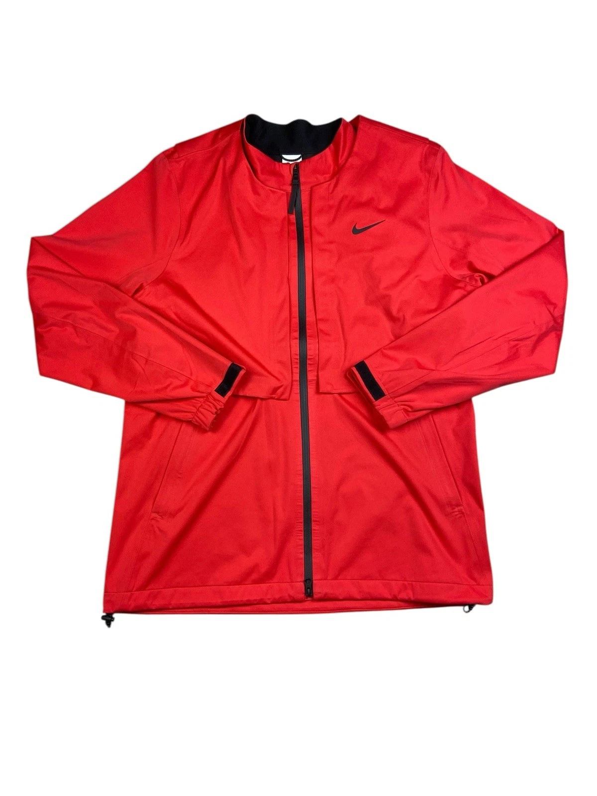 Nike Storm-FIT ADV Rapid Adapt Golf Jacket Track Red/Black Size Large