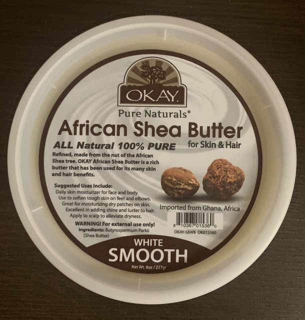 OKAY Pure Naturals 100 All Natural African Shea Butter for Skin