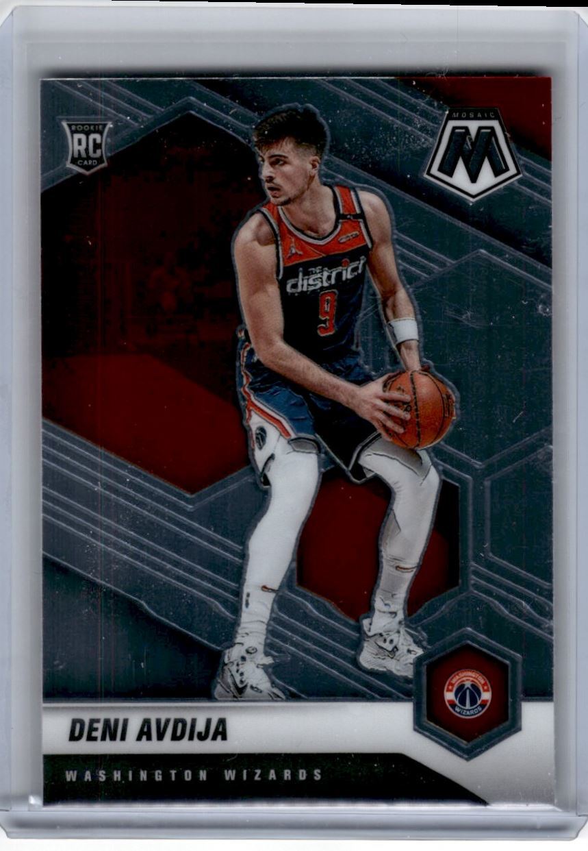 2020-21 Panini Mosaic Deni Avdija RC Washington Wizards #217