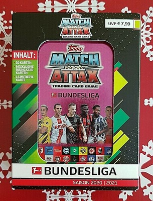 Topps Match Attax Bundesliga 2020/21 Tin Box Red/Red ...
