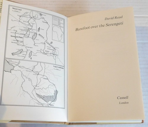 1979 1ST ED. BAREFOOT OVER THE SERENGETI by DAVID READ - HC/DJ - Masai - Picture 3 of 6