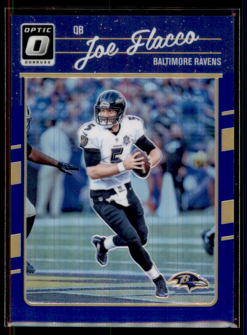 2016 Optic BLUE Joe Flacco Baltimore Ravens #7 65/149