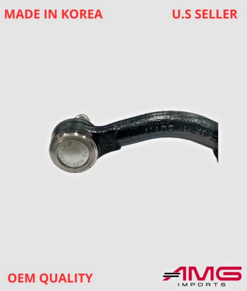 Extremo de barra de amarre delantero interior y exterior para Kia Rio 2012-2015 OEM genuino Corea Foto 2 de 3