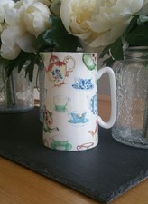 Bone China Pint Milk Jug Teapots Cup And Saucer Pattern Hand Decorated Gift Idea