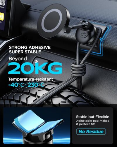 Für Magsafe Autohalterung 15W Handyhalterung Auto mit Ladefunktion - Bild 4 von 7