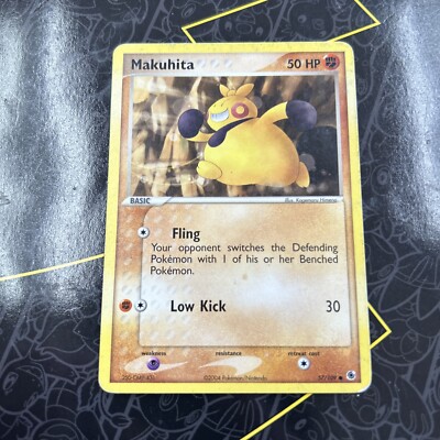 Makuhita 57/109 - EX Ruby & Sapphire - Non-Holo - Pokémon TCG MP