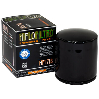 Ölfilter Hiflo schwarz HF171B für Buell Harley-Davidson Fat Bob X1 Road King 