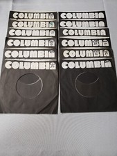 45 RPM 7" RECORD SLEEVES/COMPANY SLEEVE 12 PK/SEE PHOTOS -Columbia SLV1 6