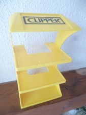 présentoir de comptoir de commerce Briquet CLIPPER Hauteur 30 cm Prof 14,5cm 
