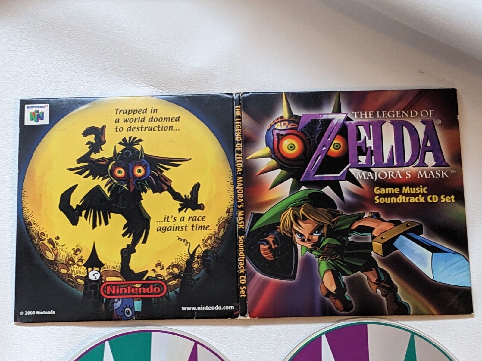 Legend of Zelda Ocarina of Time and Majora's Mask N64 2 -  Denmark