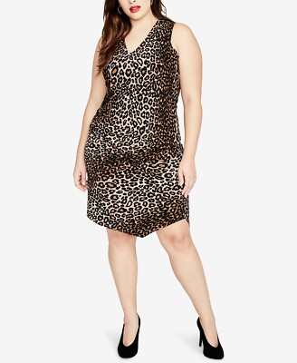 RACHEL Rachel Roy Trendy Plus Size Asymmetrical Dress $109