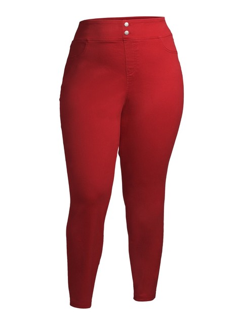 Terra \u0026 Sky Plus Size Solid Jegging 