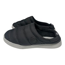 Men's Dearfoams Andre Sport Lounge Clog Soft Slippers M Size 7-8 XL Black Pre