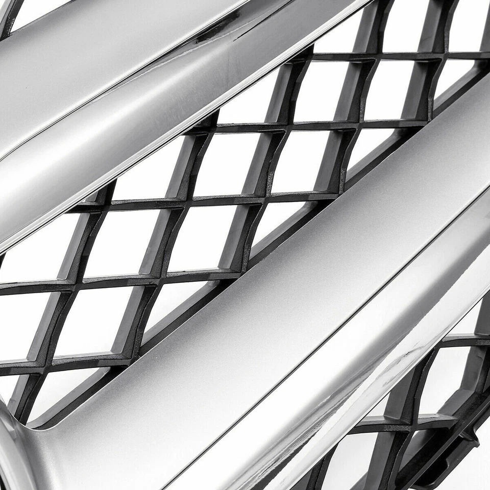 For Mercedes Benz X204 2013-2015 GLK250 GLK300 GLK350 Front Grill Grille Chrome Foto 4 de 4