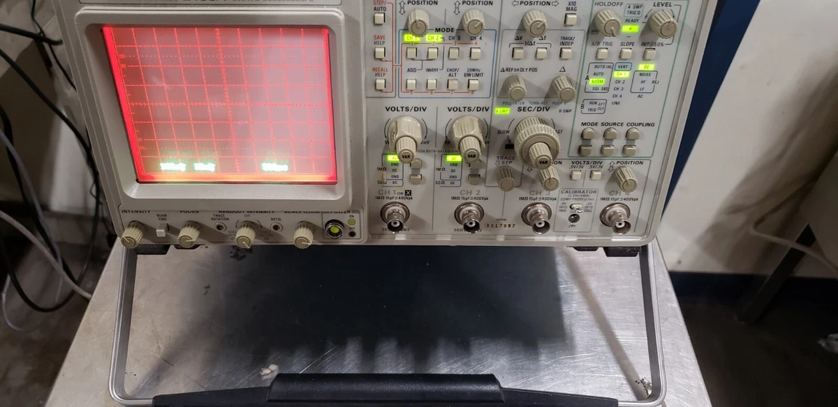 楽天モバイル テクトロニクス 2465Aオシロスコープ+P6136プローブ2個