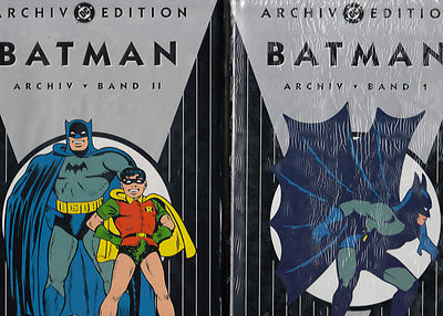 DC ARCHIV EDITION (deutsch) 3 + 6 - BATMAN 1 + 2 - DINO VERLAG 2000 - OVP