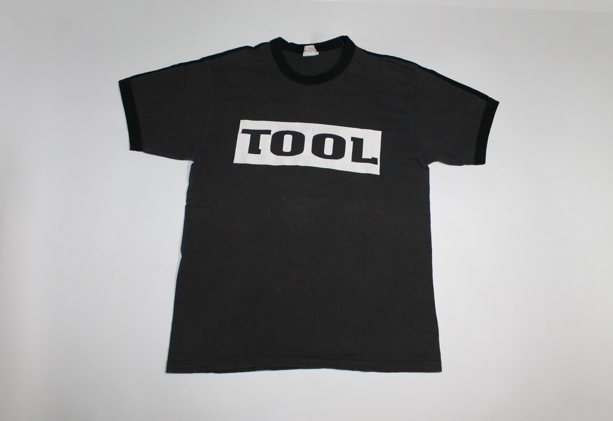 90s Vintage 1991 Tool Ringer Shirt 72826 Shirt Progressive Metal