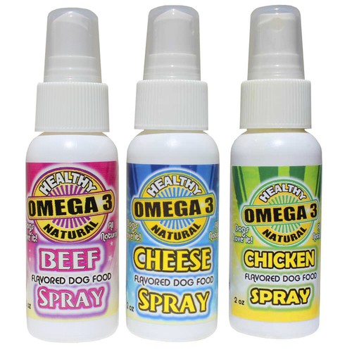 Flavored Spray For Dry Dog Food 2 oz BF, CHZ, CHK eBay