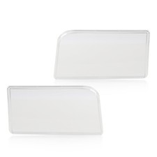 Fit For 92-1996 Ford F150 F250 F350 Bronco Clear Headlight Replacement Lens