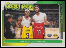 2020-21 Hoops #6 Jrue Holiday / Anthony Davis Jersey Swap
