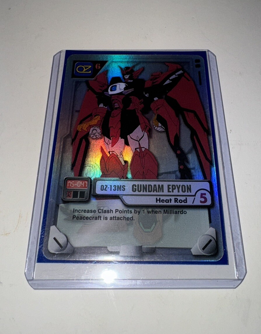Gundam M.S War TCG 0Z-13MS Gundam Epyon (Heat Rod) MS-047 Ultra