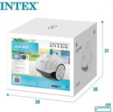Intex 28007 Pulitore Piscina per Pompe da 3400 a 5600 L per H 28007Ex Single Krystal Clear ZX50 - 4