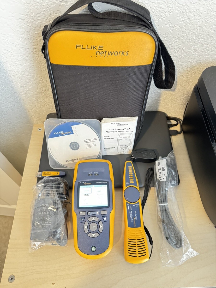 FLUKE LinkRunner 2個セット モデル4 5 Fluke LinkRunner Duo Network Multimeter | Opt. REFLCT | eBay
