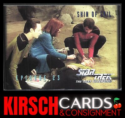 Skin of Evil 1994 SkyBox Star Trek: The Next Generation Season 1 #77