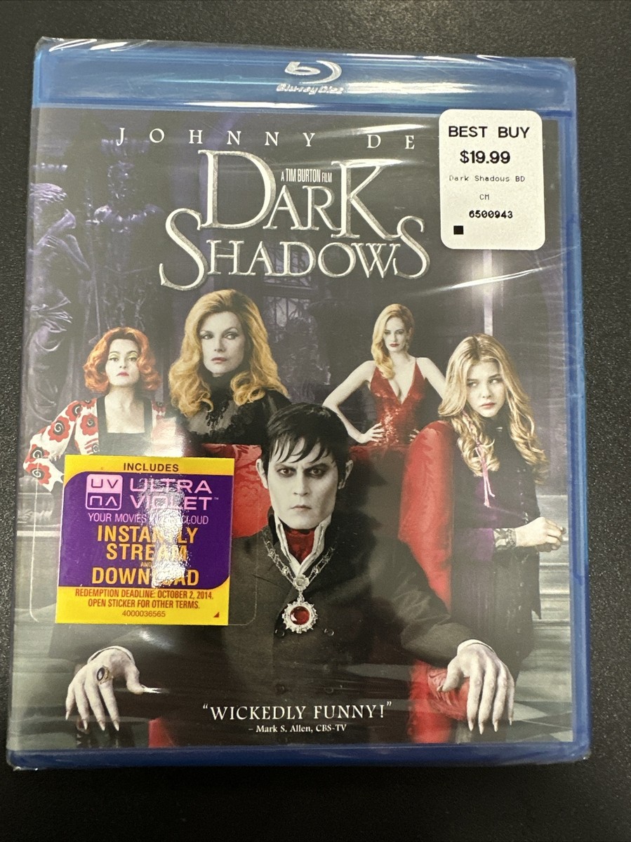 Dark Shadows (Blu-ray) Brand New Sealed Tim Burton 883929240500|
