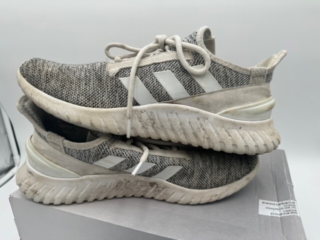 ADIDAS MENS KAPTIR 2.0 SHOES SNEAKER GREY WHITE SIZE 12 | eBay