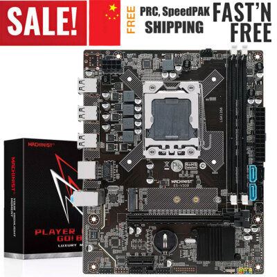 X79 Motherboard LGA 1356 Socket 2*DDR3 REG/ECC RAM NVME for Xeon E5 CPU 