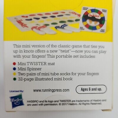 Mini Twister Game with Finger Socks