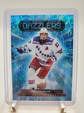 2022-23 Upper Deck Dazzlers Blue Mika Zibanejad ! #DZ-45
