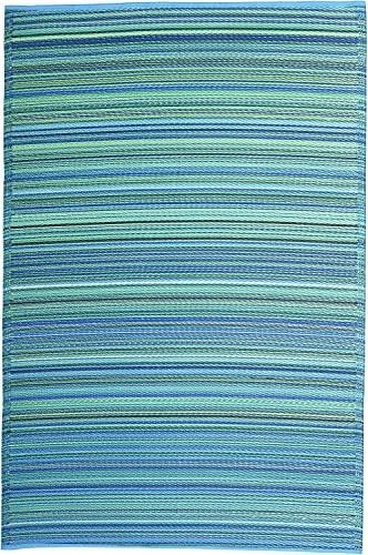 Fab Habitat Outdoor Rug Waterproof Fade Resistant Crease Free