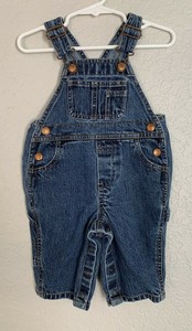Baby Gap Classic Denim Overalls Boys Size 3 6 Months Ebay