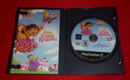 Dora the Explorer Dora Saves the Crystal Kingdom (Sony PlayStation 2, 2009 PS2) - Afbeelding 2 van 3