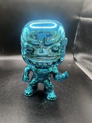 Blue Chrome Walmart Thanos Chrome Funko POP Marvel: Infinity War